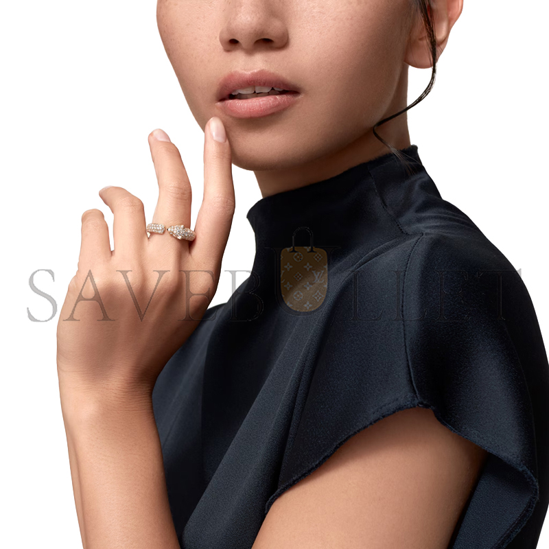CARTIER PANTHÈRE DE CARTIER RING, SMALL MODEL, PAVED N4765500